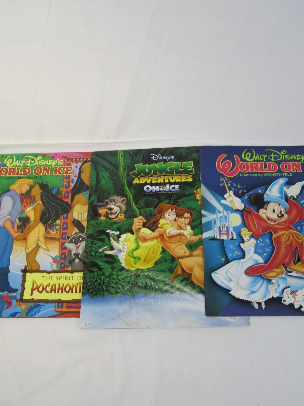 Walt Disney’s World on Ice Pocahontas / Jungle / Disney Tour Programs